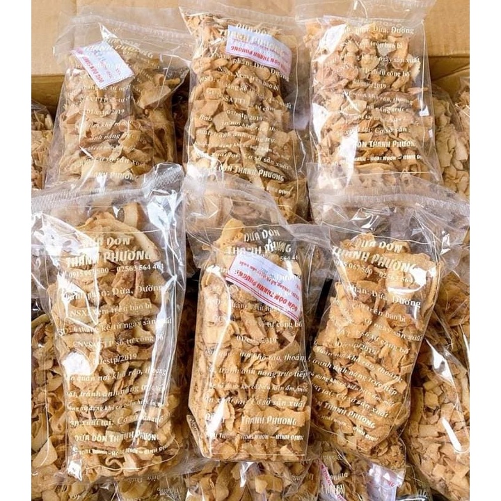 Dừa Khô Sấy Giòn 500 Gram