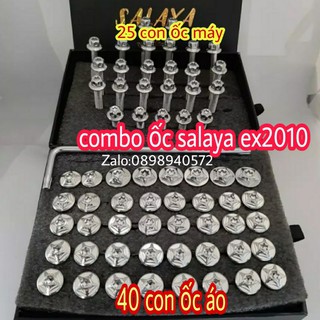combo ốc áo ốc máy salaya 65con ex 2009 2010