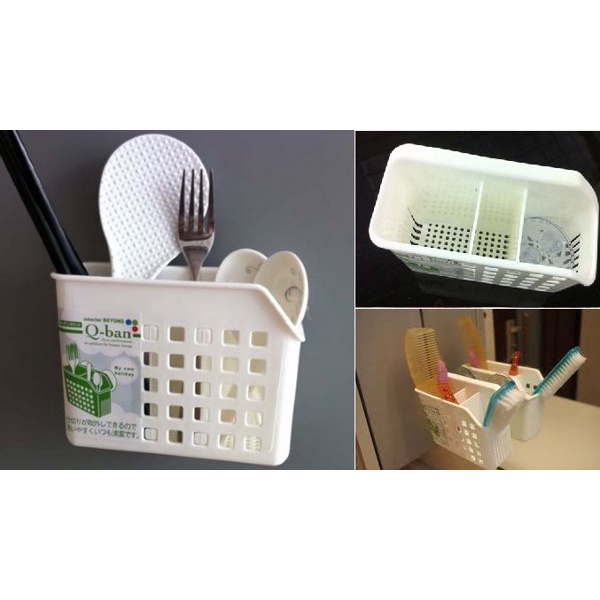 Giỏ đựng đồ thìa dĩa Q-ban Yamada hít chân không  - Konni39 Hải Châu