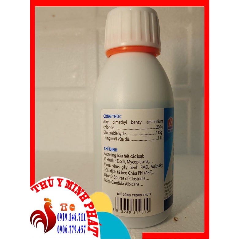 SEPTIC - sát trùng chuồng trại, phổ rộng chai 100ml