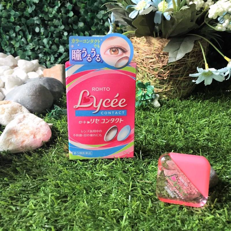 Dung dịch Nhỏ Mắt Rohto Lycee Contact 8ml