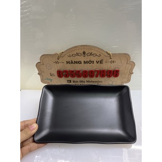 Đĩa chữ Nhật 13x20cm