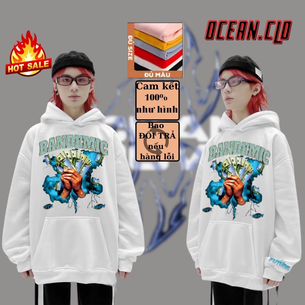 Áo Hoodie BRAND MONEY Ulzzang - Áo Khoác Nỉ Unisex 6 màu Siêu hot BRAND ( có form rộng XL ) - OCEAN.CLO