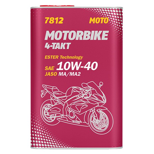 Nhớt Mannol 4-Takt Motorbike 10W40 tổng hợp