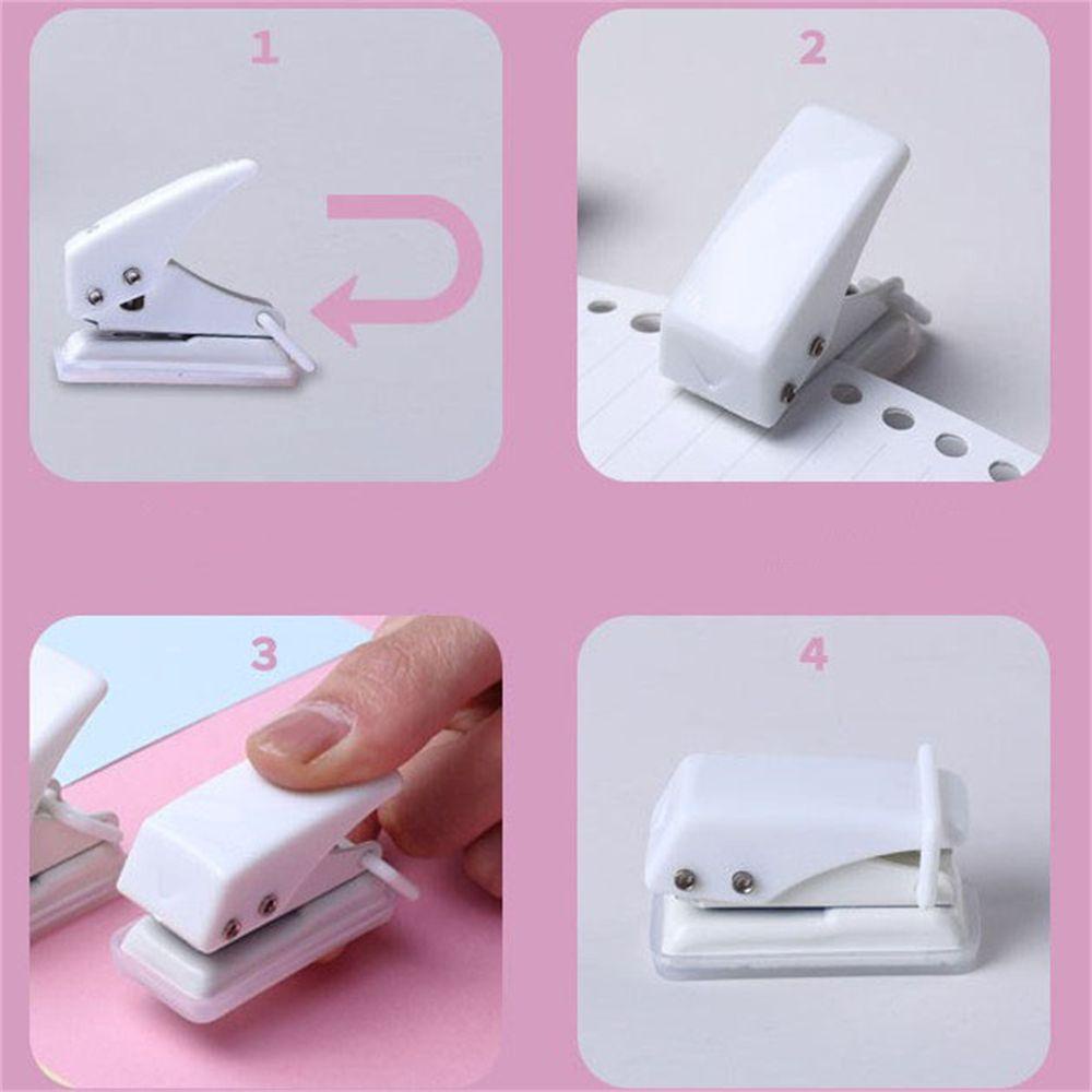 Bộ 8 Dụng Cụ Đục Lỗ Cầm Tay Mini Siêu Bền Tiện Dụng Cho Sổ Tay / Giấy Thủ Công