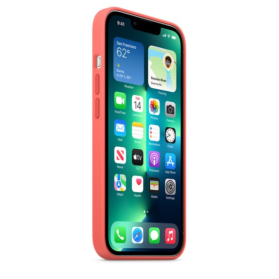 Ốp lưng Apple Silicone Case with MagSafe for IPhone 13Pro / 13Promax Chính Hãng