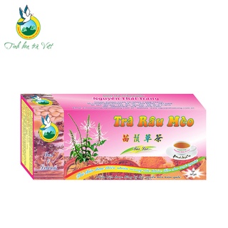 Trà râu mèo spiralis tea nguyên thái trang