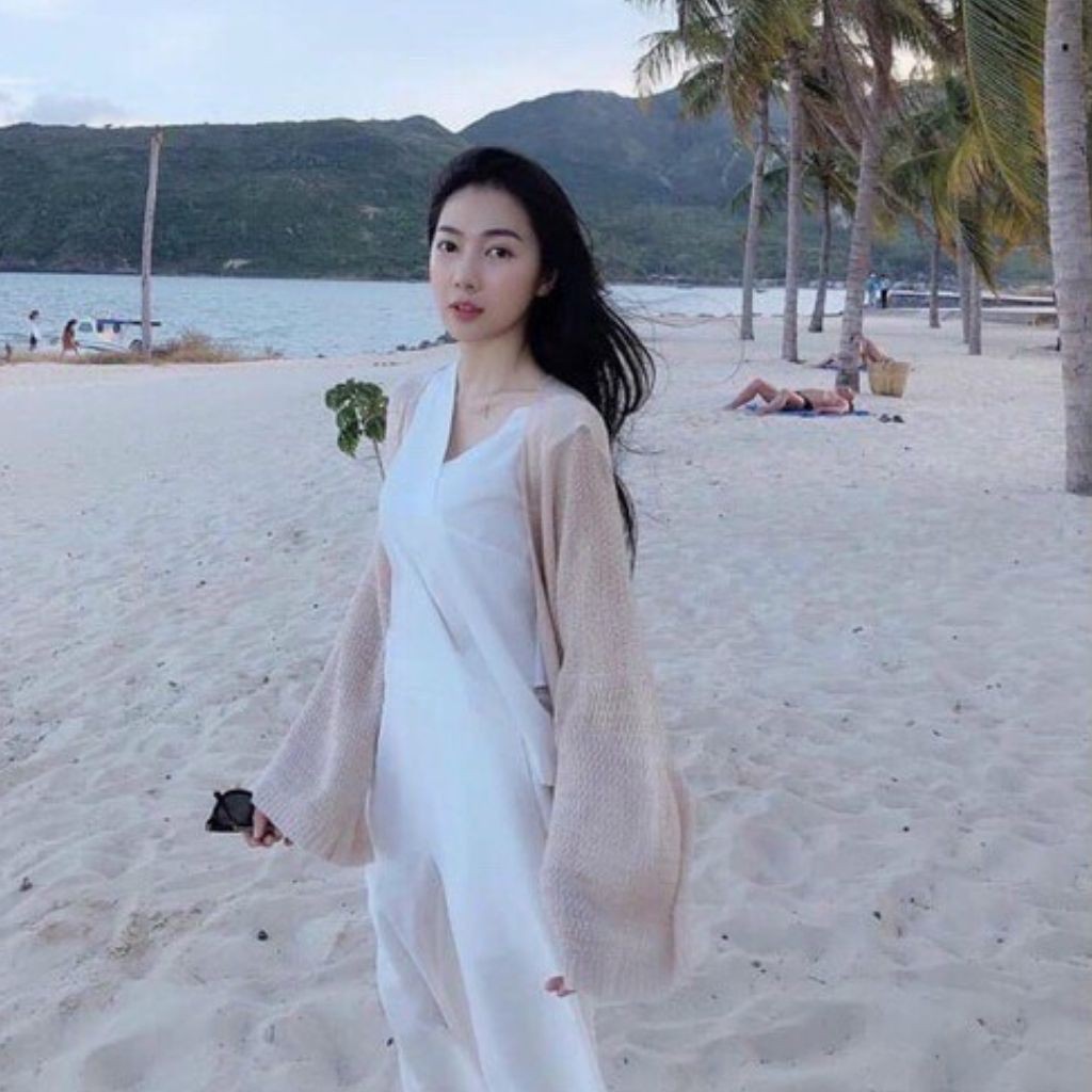 Áo khoác len GenY Cadigan Mỏng Cho Nữ Phong Cách Hàn Quốc | BigBuy360 - bigbuy360.vn