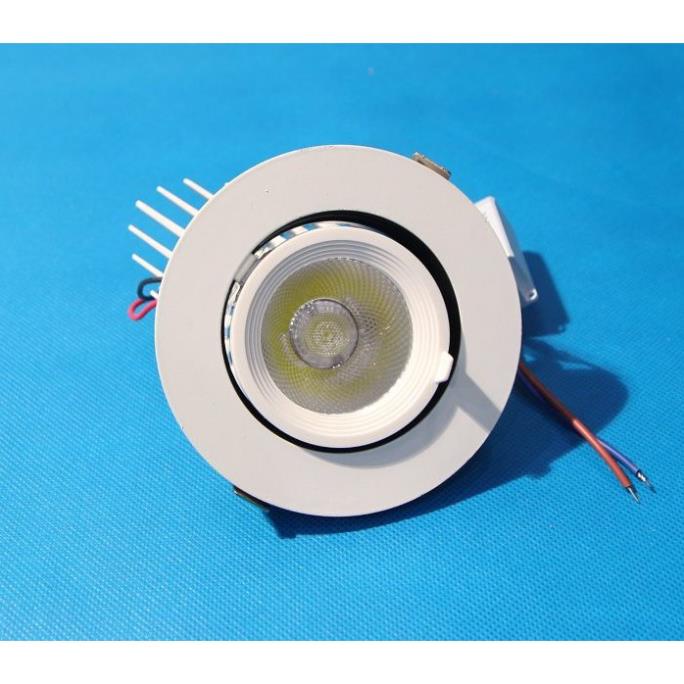Đèn Led âm trần đế xoay 360 độ 12w, đèn soi tranh, đèn trang trí shop.