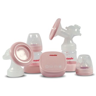 Máy hút sữa điện đôi 9 cấp độ Rozabi Compact