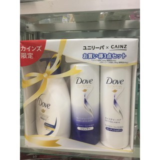 Bộ dầu gội dove set 3 nhật bản