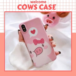 Ốp điện thoại iphone Lợn Hồng Silicon dành cho Iphone iP6/6s/6Plus/6sPlus/7Plus/8Plus/iPX/IPXS/XSMAX