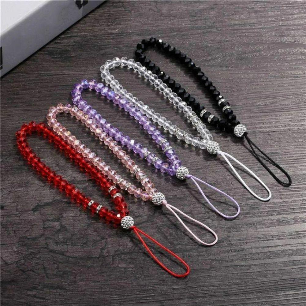 Dây Đeo Điện Thoại Họa Tiết Lấp Lánh Xinh Xắn|Vòng Tay Chuỗi Hạt Thời Trang|Dây Đeo Điện Thoại Tiện Lợi Chất Lượng