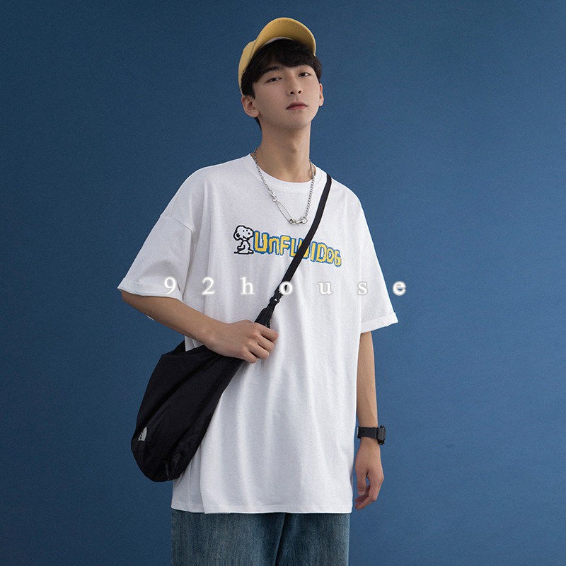 Áo thun tay lỡ form rộng unisex những đứa trẻ