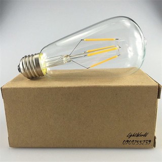 Bóng đèn LED Edison ST64  phong cách vintage