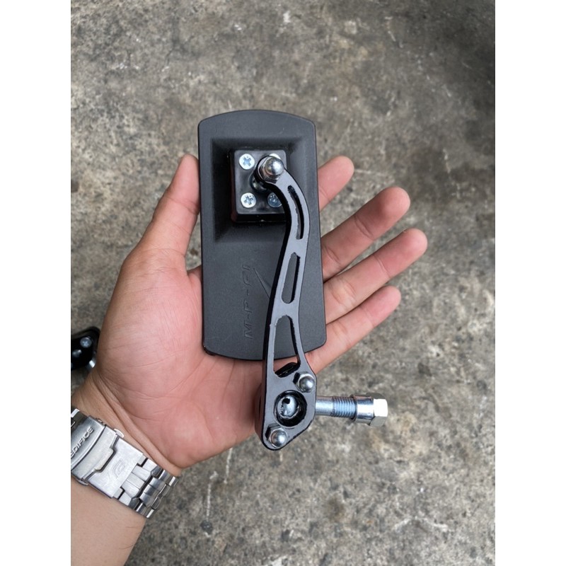 Kính chiếu hậu xe máy, gương chiếu hậu xe máy hình chữ nhật FI Lắp các loại xe máy