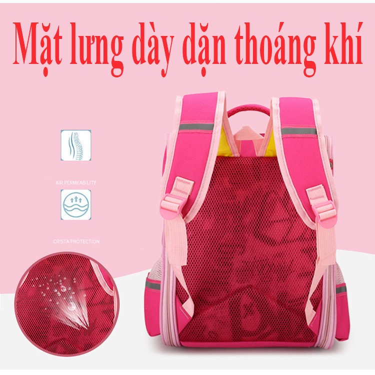 Balo chống gù lưng cho học sinh tiểu học. Balo học sinh tiểu học, chống gù lưng. Cặp sách chống gù