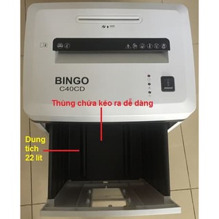 Máy huỷ giấy Bingo C40CD