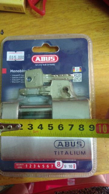 Khoá cửa ABUS MonoblocTI 98 ngang bấm