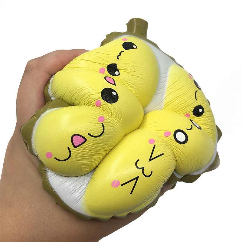 [Mã LIFE2410K giảm 10K đơn 20K] Squishy Sầu Riêng 18cm chính hãng siêu chậm tăng mềm và có bao bì