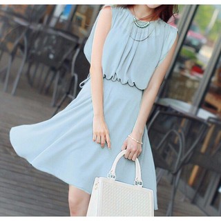 Đầm Chiffon 2 lớp 