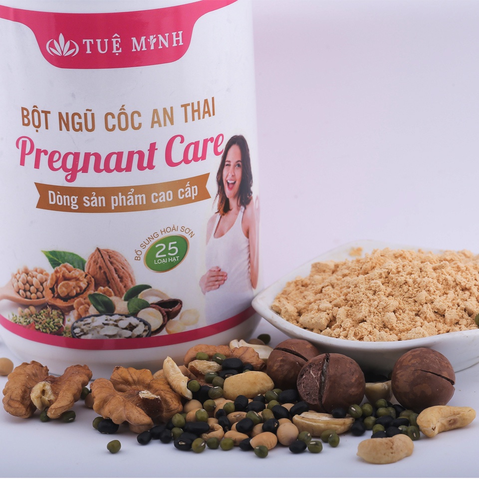 Ngũ cốc bầu Tuệ Minh bổ sung dưỡng chất cho bé, ngũ cốc cho bà bầu hộp 500g