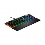 Bàn phím SteelSeries APEX 3 RGB Water Resistant Whisper-Quiet Switches Gaming Black