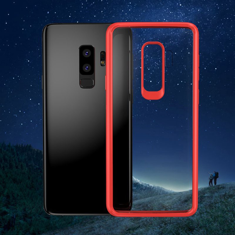Ốp lưng Samsung S9 Likgus Cứng Trong Viền dẻo màu