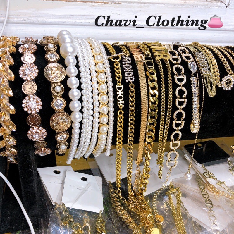 Vòng cổ dây chuyền nữ hot hít các mẫu sang chảnh Shop Chavi