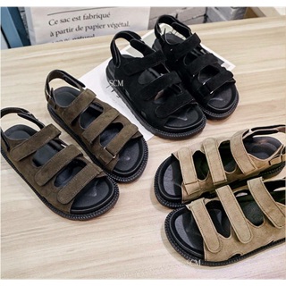 Giày sandal đế bánh mì 3 quai cực chất nha