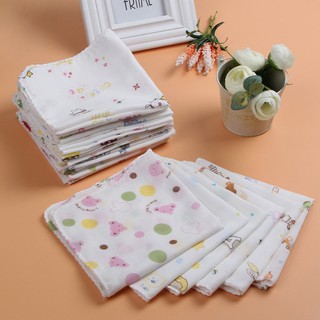 Set 10 khăn sữa họa tiết cho bé