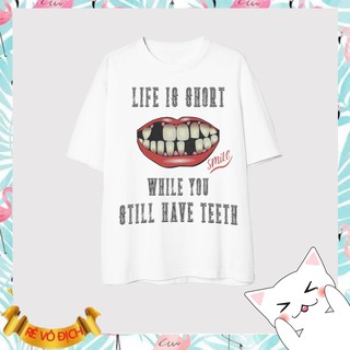 Áo thun "Life is short"