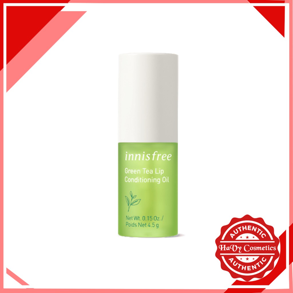 Dầu dưỡng môi Innisfree Green Tea Lip Conditioning Oil 4.5g