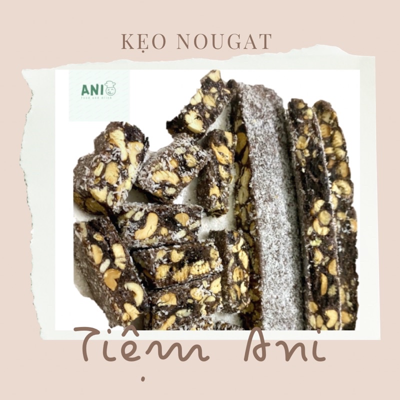 Kẹo hạnh phúc, Kẹo Nougat vị socola