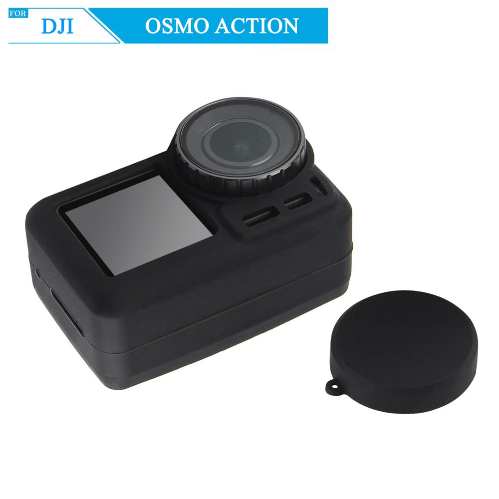 Vỏ silicon kèm nắp che cho OSMO ACTION