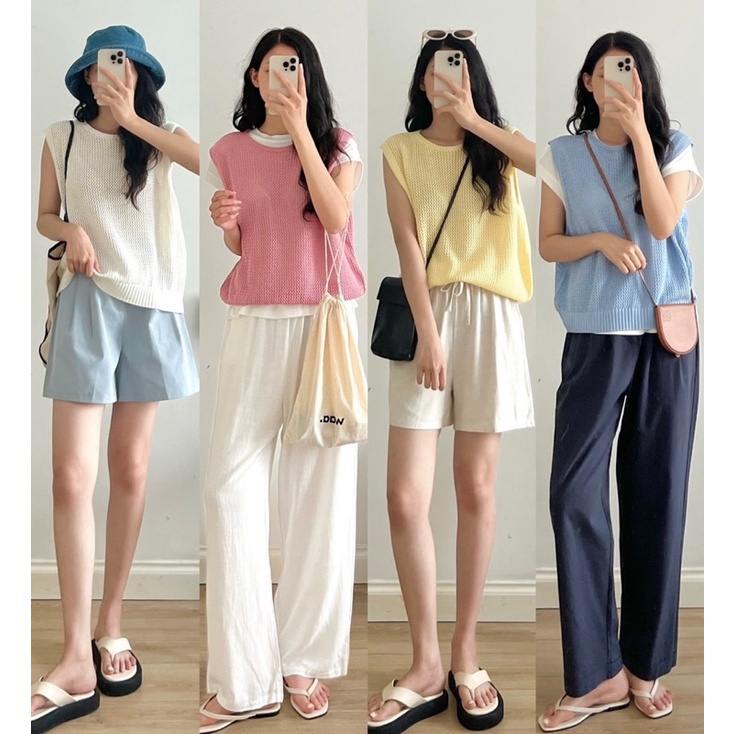Áo tanktop len móc 3309_A0578