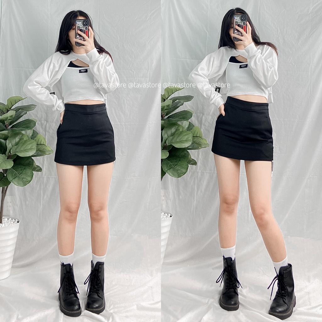 Set áo croptop 3 món