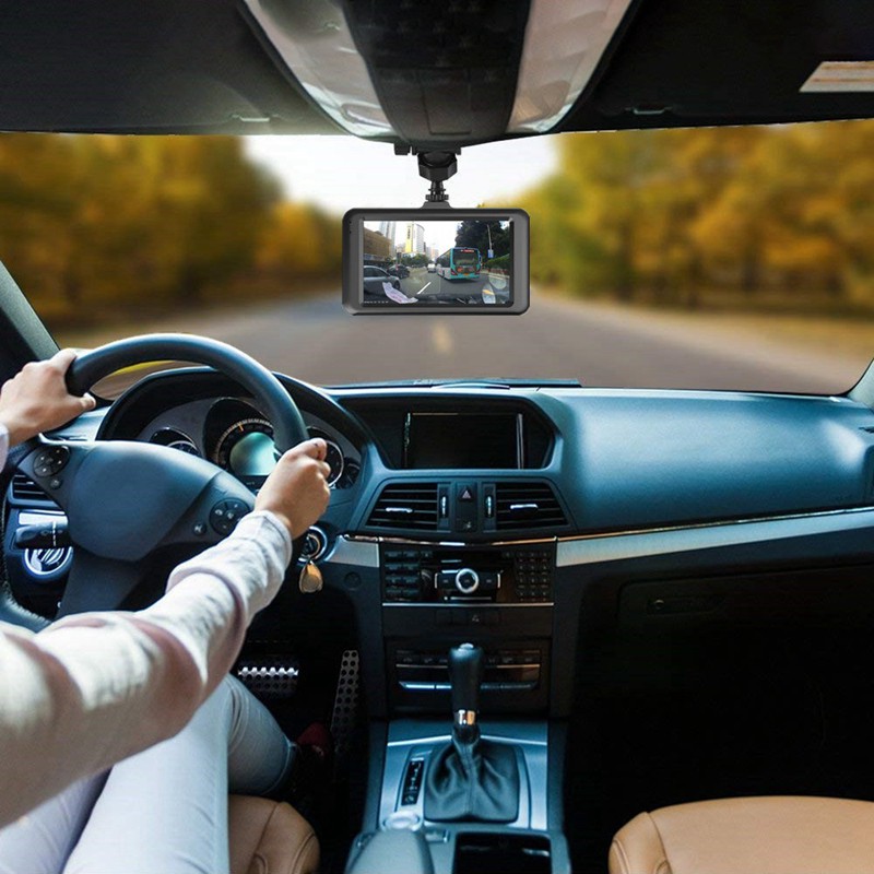 Máy quay hành trình 3 Inch góc 170 có camera hậu | BigBuy360 - bigbuy360.vn
