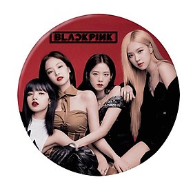 Huy hiệu BlackPink ghim cài balo cặp sách tròn