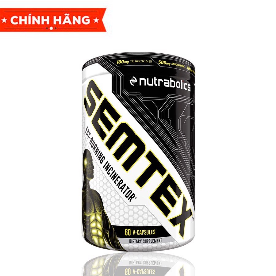 Viên uống giảm mỡ Nutrabolics Semtex  nhập khẩu Canada - Gymstore đốt mỡ, giảm cân an toàn giảm mệt mỏi