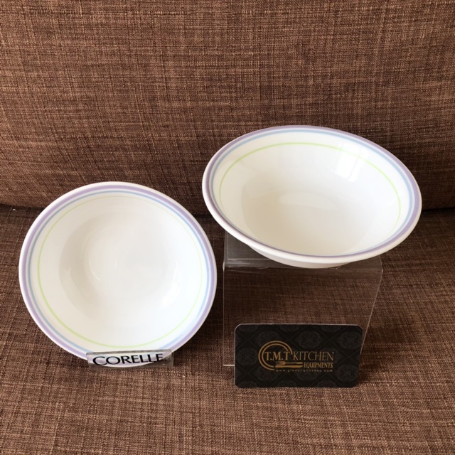 Combo 2 Tô Thủy Tinh Mỹ Corelle Moon Glow 410/418-MG  295ml/532ml