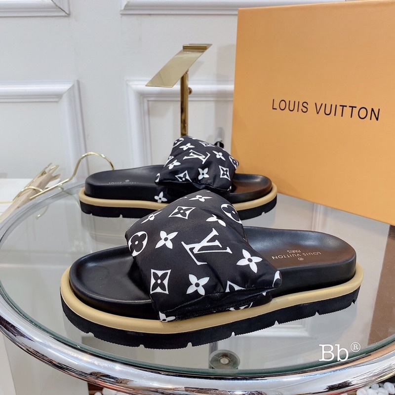 Dép nữ quai phồng ngang nhẹ êm Nguyên hộp hãng cao cấp