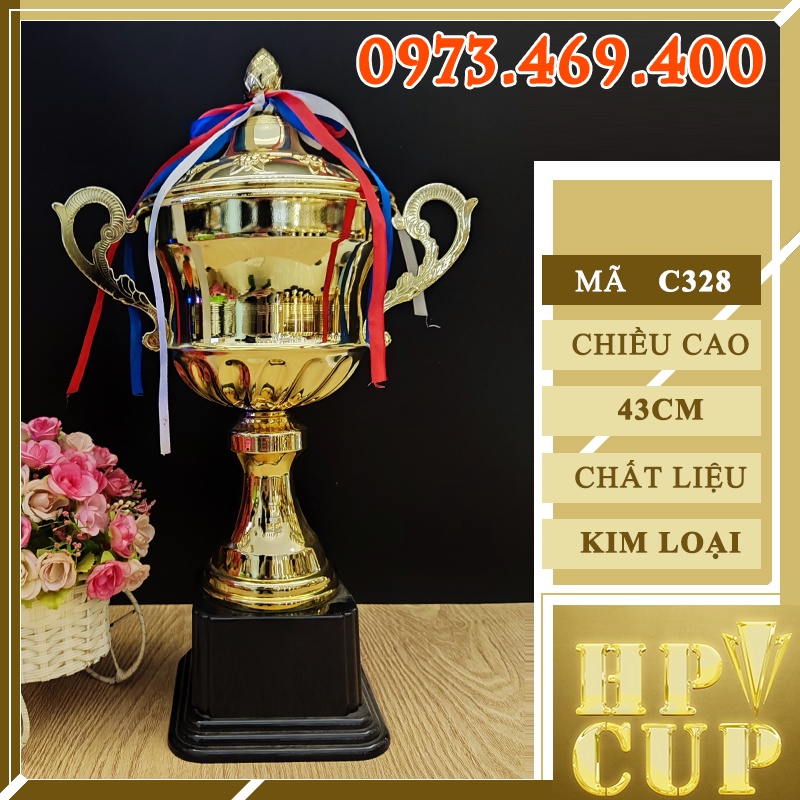 Cúp Vàng Bóng Đá Thể Thao Lưu Niệm Cup Pha Lê Huy Chương Kim Loại Cờ Lưu Niệm Quà Tặng B1B