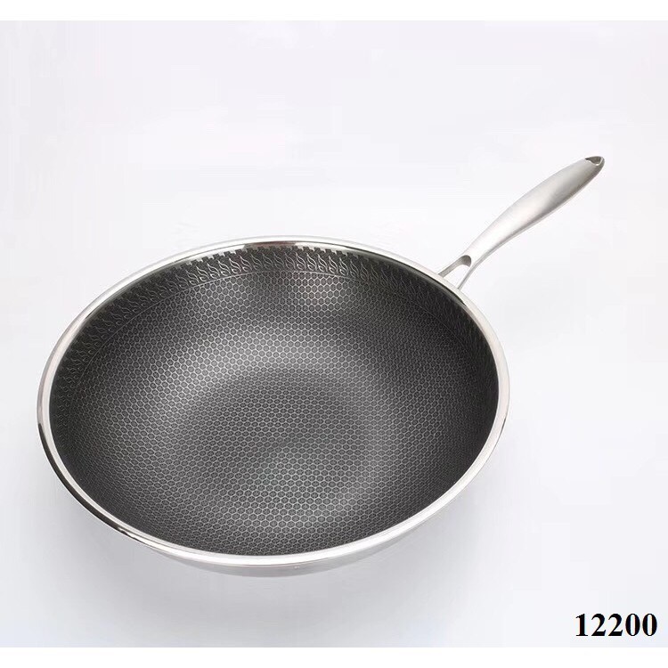 Chảo chống dính vân tổ ong sâu lòng cao cấp size 32cm