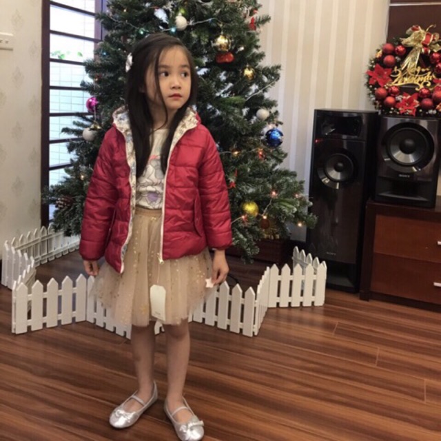 Áo khoác phao 2 mặt hàng Vnxk