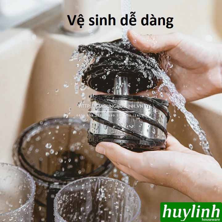 [Mã ELHA22 giảm 5% đơn 300K] Máy ép chậm Olivo SJ210 - 200W - 3 trong 1 - Tặng voucher + Công thức ép