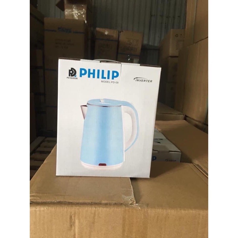 Bình đun siêu tốc 2,5L Philip - Ấm đun nước sôi cao cấp