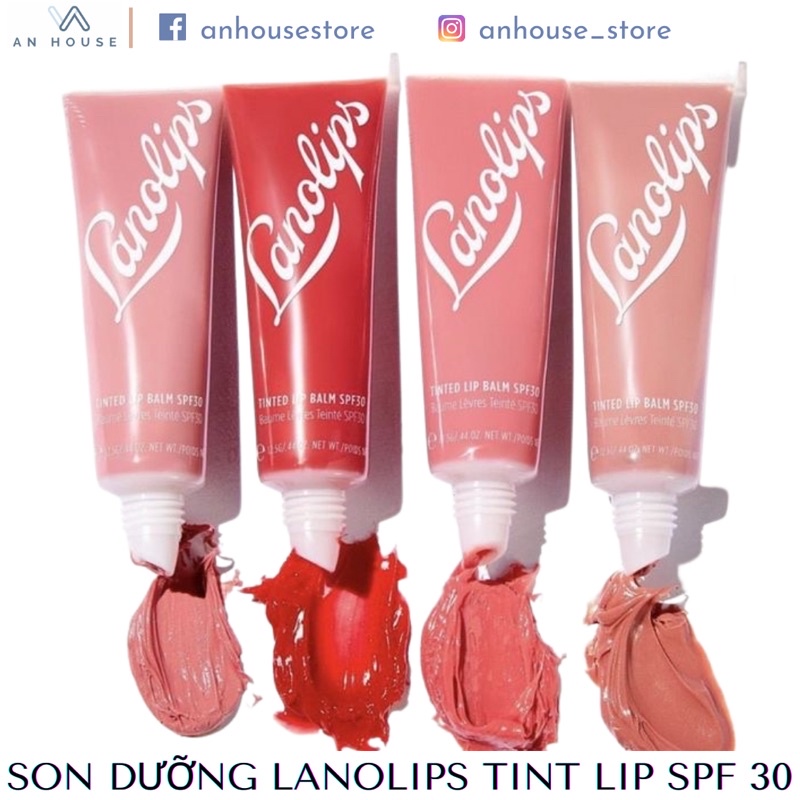 Son dưỡng có màu LANOLIPS TINT BALM SPF30 12.5g