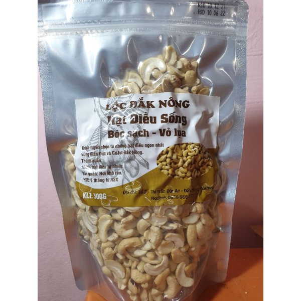 Hạt Điều làm sữa, Loại vỡ 2/3/4, Túi 500g, Sản phẩm cam kết đúng như đăng hình