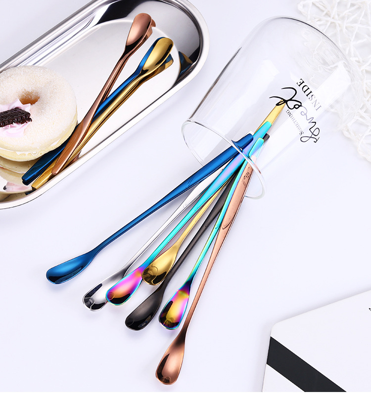 Muỗng Khuấy Bằng Thép Không Gỉ 304 Phong Cách Nhật Bản